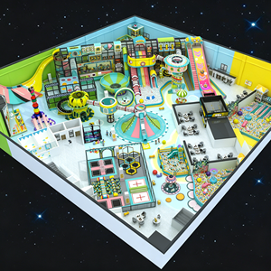 Équipement interactif d'escalade volcanique personnalisé avec conception 3D gratuite pour centre de jeux intérieur et divertissement familial - Product Image 3