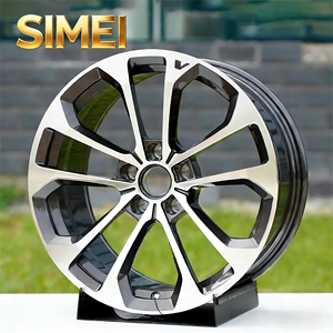 โรงงานผลิต SIMEI ขายส่งล้อแม็กซ์รุ่น <span class=keywords><strong>Y</strong></span> ขนาด 21 นิ้ว สีดำ สำหรับรถยนต์ ขอบ 5x112 ผลิตจากอลูมิเนียมฟอร์จ ได้รับมาตรฐาน TUV/JWL/DOT - Product Image 4