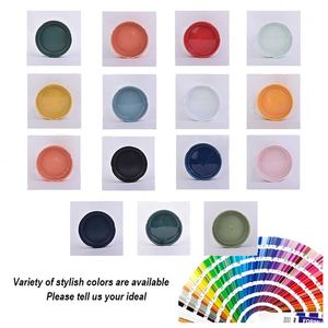 Custom Ceramic <b>Ashtray</b> With Logo Wholesale Colorful Design Round <b>Ashtray</b> for Promotion Smoking Accessories - Product Image 2