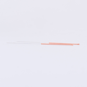 Aiguilles d'<span class=keywords><strong>acupuncture</strong></span> à manche en cuivre avec boucle sans tube guide, emballage en blister en papier - Product Image 4