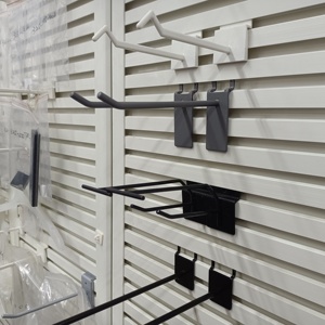 Trung Quốc Nguồn Cung Cấp Kim Loại Thép Nhựa Bán Lẻ Hiển Thị Móc Móc Kim Loại Slatwall Móc Nhà Cung Cấp Các Tông Thác Móc - Product Image 5