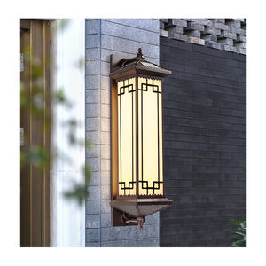 Nouvelle applique murale extérieure Desig <span class=keywords><strong>avec</strong></span> lumières montées IP65 lampes murales LED étanches à l'extérieur pour le jardin - Product Image 1