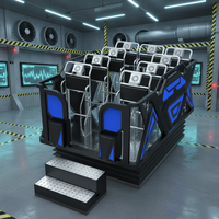 Plateforme de sécurité VR pour tremblements de terre et typhons, équipement éducatif, simulateur de typhon en réalité virtuelle