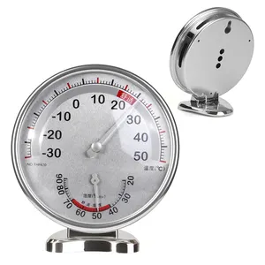 10 Inch Decorative Wall Thermometer-hygrometer Clock Household Analog Dial Hygrometer Thermometer