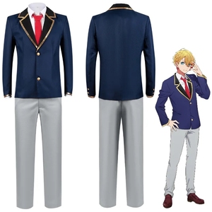 Disfraz de Cosplay de Anime <span class=keywords><strong>Oshi</strong></span> <span class=keywords><strong>No</strong></span> <span class=keywords><strong>Ko</strong></span>, Ai Hoshino, Ruby Akuamarin, <span class=keywords><strong>Kana</strong></span>, Uniforme Escolar para Niñas, Vestido Lolita Aqua, Traje con Peluca - Product Image 4