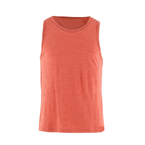 Women Solid Color Merino Wool <strong>Thermal</strong> Crew Neck Sleeveless Shirts <strong>Vest</strong> for <strong>Lady</strong> - Product Image 1