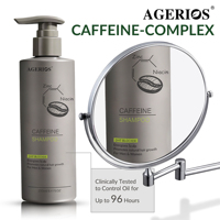 Kit de Croissance Capillaire Naturelle Marque Blanche : Sérum Roll-On et Spray Bloqueur de DHT, Shampoing et Après-Shampoing pour Traitement du Cuir Chevelu et Repousse des Cheveux
