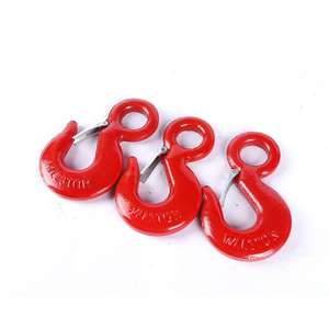 YH1893 crochet de palan moteur crochet de grue, crochet rond de levage de gréement par gravité en acier allié pour cadre automatique, moteur de réparation de <span class=keywords><strong>voiture</strong></span> - Product Image 2