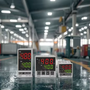 Bộ điều nhiệt kỹ thuật số AISET N-5000 CG 48*48mm, đầu ra rơle SSR, một đầu vào, 400°C, 220V, vỏ nhựa, OEM, dùng cho phòng thí nghiệm - Product Image 2