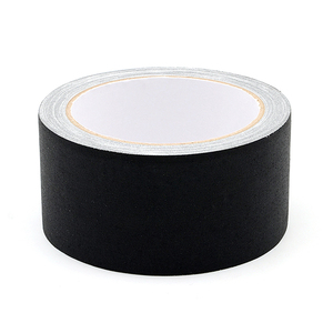 Ruban adhésif professionnel <span class=keywords><strong>noir</strong></span> pour appareil photo, en tissu de coton enduit de vinyle, finition mate non réfléchissante de qualité supérieure, personnalisable - Product Image 5