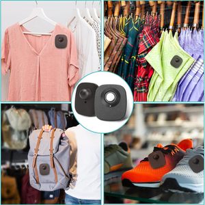 1000 Etiquetas Antirrobo EAS Cuadradas Mini de 8.2Mhz RF, Etiquetas Rígidas de Seguridad para Ropa para Tiendas de Ropa y Supermercados con Pasadores - Product Image 5