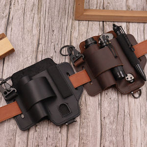 Sac banane léger en PU avec cordon de serrage pour les voyages en plein air, la randonnée et le rangement quotidien des petits objets - Product Image 6