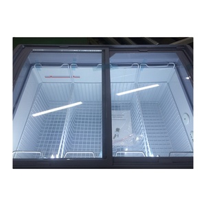 Smad Oem 12.8cuft Glass Door Showcase Commercial Display Ice <b>Freezer</b> for Sale Ddh-365xu(sy) Ice <b>Freezer</b> - Product Image 1