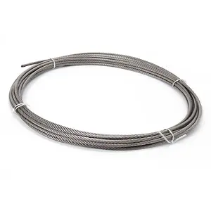 Dây Thép Không Gỉ/Cáp Phá Vỡ Tải Kéo Dây 1Mm/1.5Mm/2Mm/3Mm/4Mm/5Mm/6Mm/8Mm