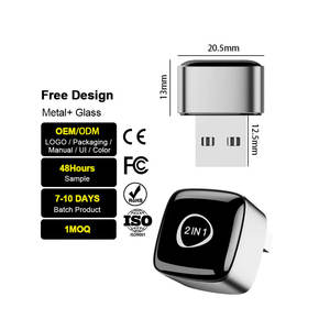 Mini Adaptador Inalámbrico Inteligente 2 en 1 para Carplay, Conexión Rápida, Dongle Wifi para Android, Compatible con Dacia <span class=keywords><strong>Sandero</strong></span> <span class=keywords><strong>Stepway</strong></span> Jogger Logan MCV - Product Image 1