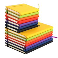 Carnet à couverture rigide A5A6 avec logo personnalisé, journal en PU, carnet d'affaires, 80 à 100 feuilles, cadeaux promotionnels, fournitures scolaires et de bureau