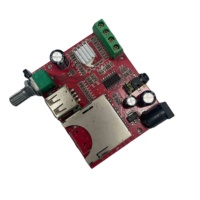 "2*25W amplificador Blue tooth 5,0 REPRODUCTOR DE MP3 placa decodificadora 12V coche FM Radio módulo soporte TF USB AUX manos libres registro de llamadas"