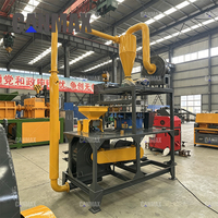 Machine de recyclage automatique de déchets électroniques et de circuits imprimés à haute efficacité 100 kg/h à vendre |   Équipement de récupération des déchets de circuits imprimés pour petites usines