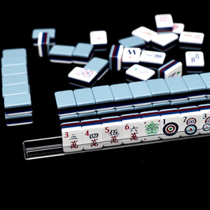 Four-Layer Spliced Acrylic <b>Mini</b> American Mahjong Set Hand Rub Leisure Tiles in Stock Mahjong <b>Tables</b> for Gambling - Product Image 3