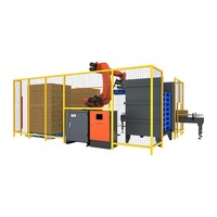 Système de palettisation robotisé pour caisses/cartons/sacs - Poste de travail robotisé pour la manutention