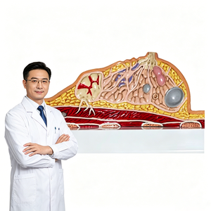 แบบจำลองกายวิภาคศาสตร์ทางการแพทย์ของเต้านมหญิงสำหรับการศึกษาทางการแพทย์และโรงพยาบาล (PVC) รุ่น <span class=keywords><strong>XM2</strong></span> - Product Image 3