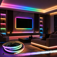 Bande LED COB adressable Spi WS2811 Dream Magic Color, design pixel, haute luminosité, effet de poursuite dynamique arc-en-ciel, 12 mm, découpable
