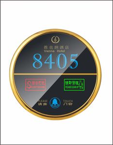 <strong>Customization</strong> Smart Touch Screen Door <strong>Numbers</strong> Sign Hotel Room <strong>Number</strong> Plate Electronic Doorplate With Room <strong>Number</strong> - Product Image 2