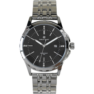 Reloj de pulsera de acero para hombre - resistente al agua con diseño de abanico plegable - reloj casual elegante y atractivo - Product Image 2