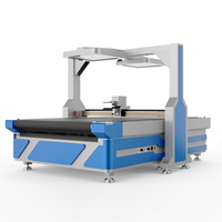 Machine de découpe CNC de sortie d'usine semelles de chaussures en cuir véritable coupe-ceinture