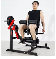 Support d'haltères en plaque d'acier unisexe 2 en 1 Rallonge de jambe assise chargée sur banc Machine d'extension de boucle de jambe sujette Machine d'extension de boucle de jambe