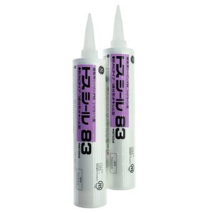 Mastic silicone neutre anti-moisissure Tosseal 83 transparent en cartouche de 300 ml <span class=keywords><strong>pour</strong></span> la construction, le travail du bois et l'emballage - Product Image 1