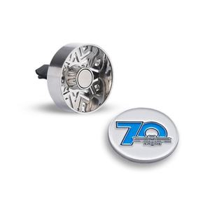 Difusor de Coche Plateado con Esmalte Suave, Recuerdo de Aniversario, con Caja - Product Image 5