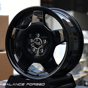 ล้อแม็กซ์ทรง Flow Formed ขนาด 15-23 นิ้ว สีดำ สำหรับ Honda Civic Fit Suzuki <span class=keywords><strong>FN2</strong></span> Swift Mazda 233 Golf <span class=keywords><strong>Spoon</strong></span> S388 Jdm  5 รู 120 5 รู 112 - Product Image 2