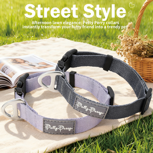 Gepersonaliseerde hondenhalsband met luipaardprint, duurzaam nylon, verstelbaar, fabrikant, metalen D-ring, snelgesp - Product Image 1