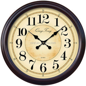 Tour française <span class=keywords><strong>Paris</strong></span> thème chiffres arabes rond en bois rétro blanc <span class=keywords><strong>horloge</strong></span> murale pour cuisine - Product Image 2