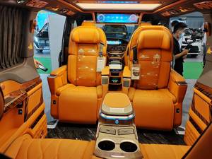 Sièges de voiture de luxe personnalisés pour fourgon VIP, sièges arrière inclinables en cuir pour Sprinter Vito V-Class, vente chaude - Product Image 2