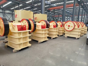 Concasseur à mâchoires double à levier classique Reborn PE-500 *750 avec moteur et roulement, capacité max. 110 t/h pour l'exploitation minière et la construction - Product Image 2