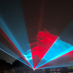 Knight 21W Hochleistungs-DMX Outdoor Vollfarbiger Himmelslaser-Strahler - Product Image 5