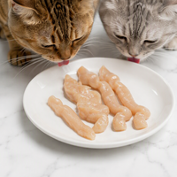 OEM ODM Marque Privée Friandises Crémeuses pour Chats Riches en Protéines Sans Céréales, Nourriture Humide en Sachet, Snacks pour Chats 15g