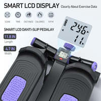 Mini stepper d'exercice YX fait maison en acier et ABS pour la rééducation et l'entraînement à domicile