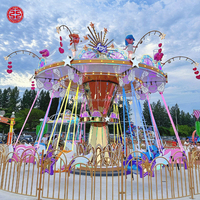 Attraction de parc d'attractions, nouvelle conception, manèges de parc d'attractions, chaise volante, balançoire pour enfants et adultes