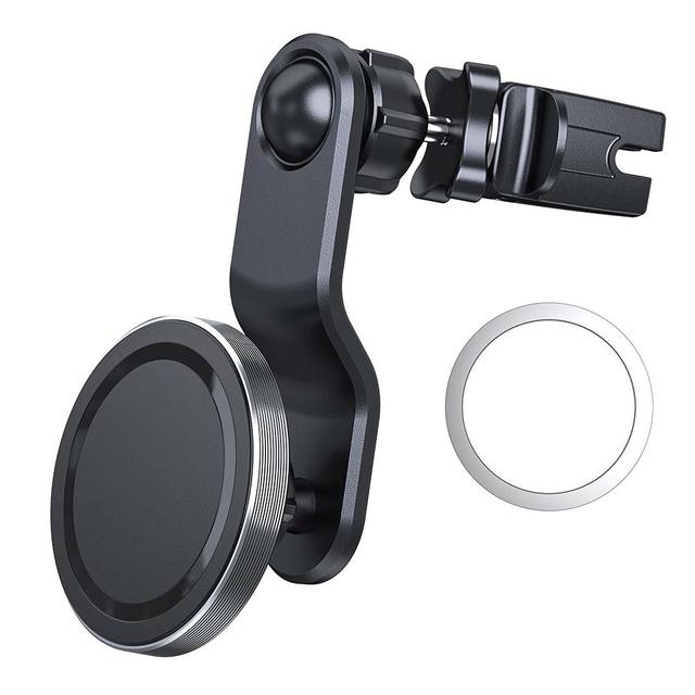 OEM 360 Rotation Flexible Magnetic Car Phone Holder with Adjustable Height for Auto Air Vent-ABS Material