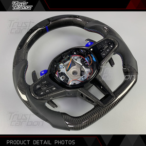 Volante LED de Fibra de Carbono Personalizado para <span class=keywords><strong>BMW</strong></span> Serie G LCI 3 4 5 6 7 8 Serie X3 X4 X5 X6 X7 G20 G30 M3 M4 M5 <span class=keywords><strong>M8</strong></span> Z4 2018-2024 - Product Image 3