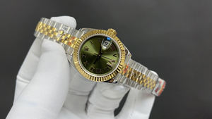 Recomiendo sinceramente: Platino y acero inoxidable combinados a la perfección. Calidad Superior. Artículo de Súper Lujo. Reloj Mecánico - Product Image 2