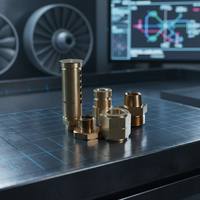 Etri Usinage CNC 5 axes haute précision pour prototypes d'équipements industriels en acier inoxydable, service de production avec brochage
