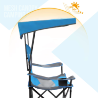 Chaise pliante d'extérieur en fer, portable, pour la plage, le camping, la pêche, la randonnée, le pique-nique, avec dossier haut et accoudoirs, légère, robuste, fonction de rangement