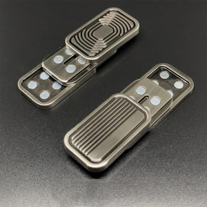 30 Diseños Priority Edc Infinite Textured Push Slider, Juguete Sensorial Deslizante de Metal de 3 Capas para Adultos - Product Image 1