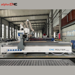 Routeur CNC Alpha à vente chaude, machine de découpe et de perçage, 3 axes, 2030, gravure à grande vitesse pour l'usine de fabrication de meubles CNC - Product Image 4