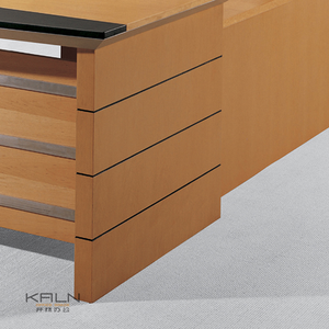 2025 KL-T817 haute qualité <span class=keywords><strong>meilleur</strong></span> prix travail directeur table bureau moderne ordinateur table - Product Image 2
