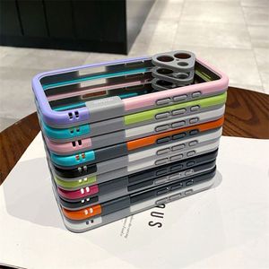 Funda Protectora para Teléfono con Diseño Simple de Disipación de Calor y Colores en Contraste para <span class=keywords><strong>iPhone</strong></span> 16 Plus 15 14 Pro Max 13 12 Mini 11 XS XR - Product Image 5